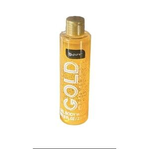 B.Pure Gold Shimmer Gel Body Wash –  (8 oz / 236 ml )